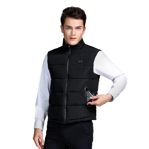 USB Charging Electric Heated Body Warmer Down Vest