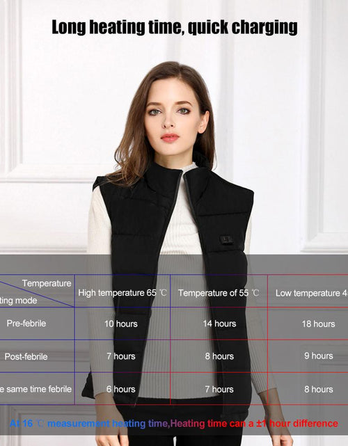 Load image into Gallery viewer, USB Charging Electric Heated Body Warmer Down Vest
